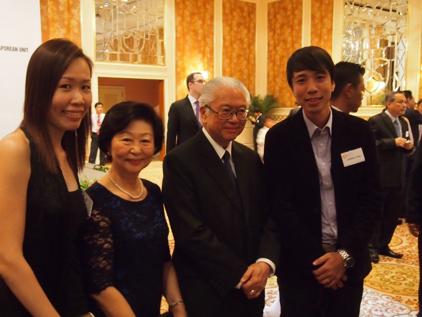 President Tony Tan during his visit to Ho Chi Minh City, Vietnam